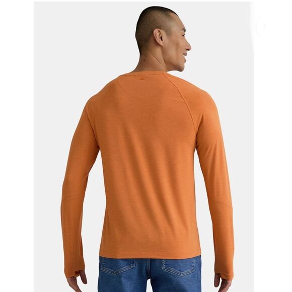 Men's Merino Wool Blend Long Sleeve T-Shirts With UPF50+ 2-Pack Size 2XL - Picture 7 of 10